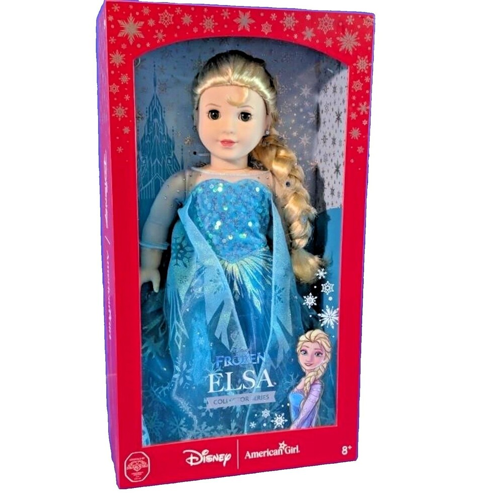 American Girl Collector Elsa 18" Doll 2024 Disney Frozen LE Swarovski Crystals